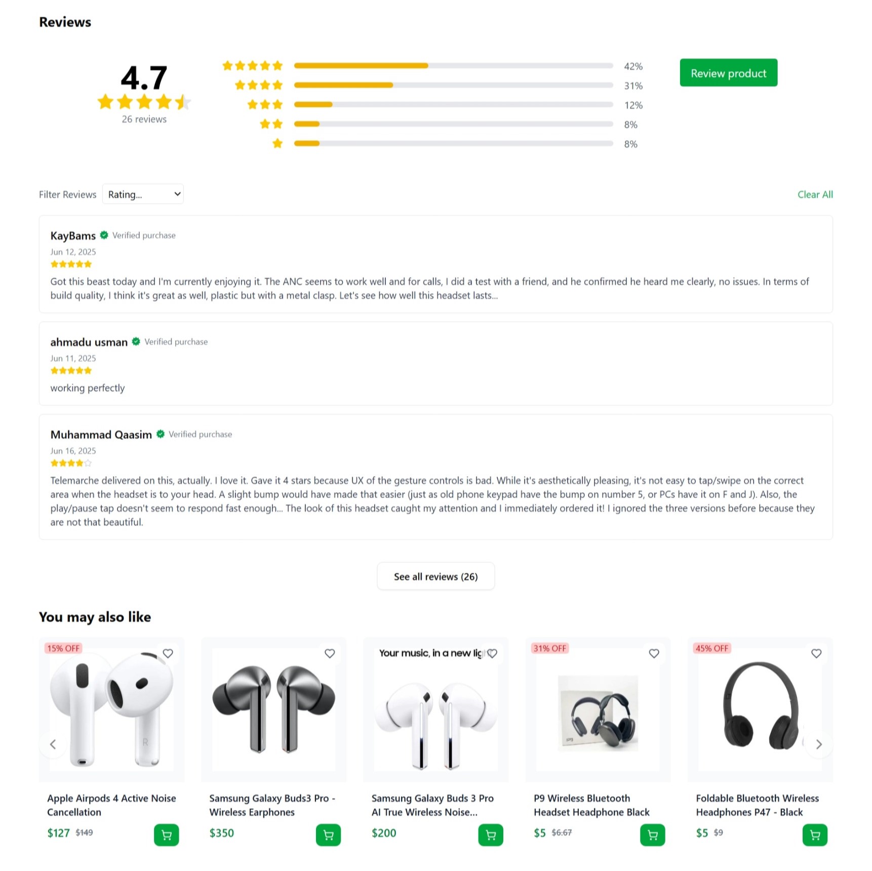 Telemarche product reviews